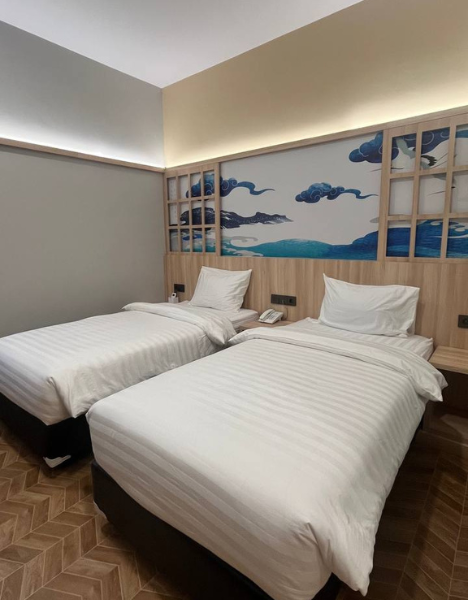 Superior Twin kawa hotel